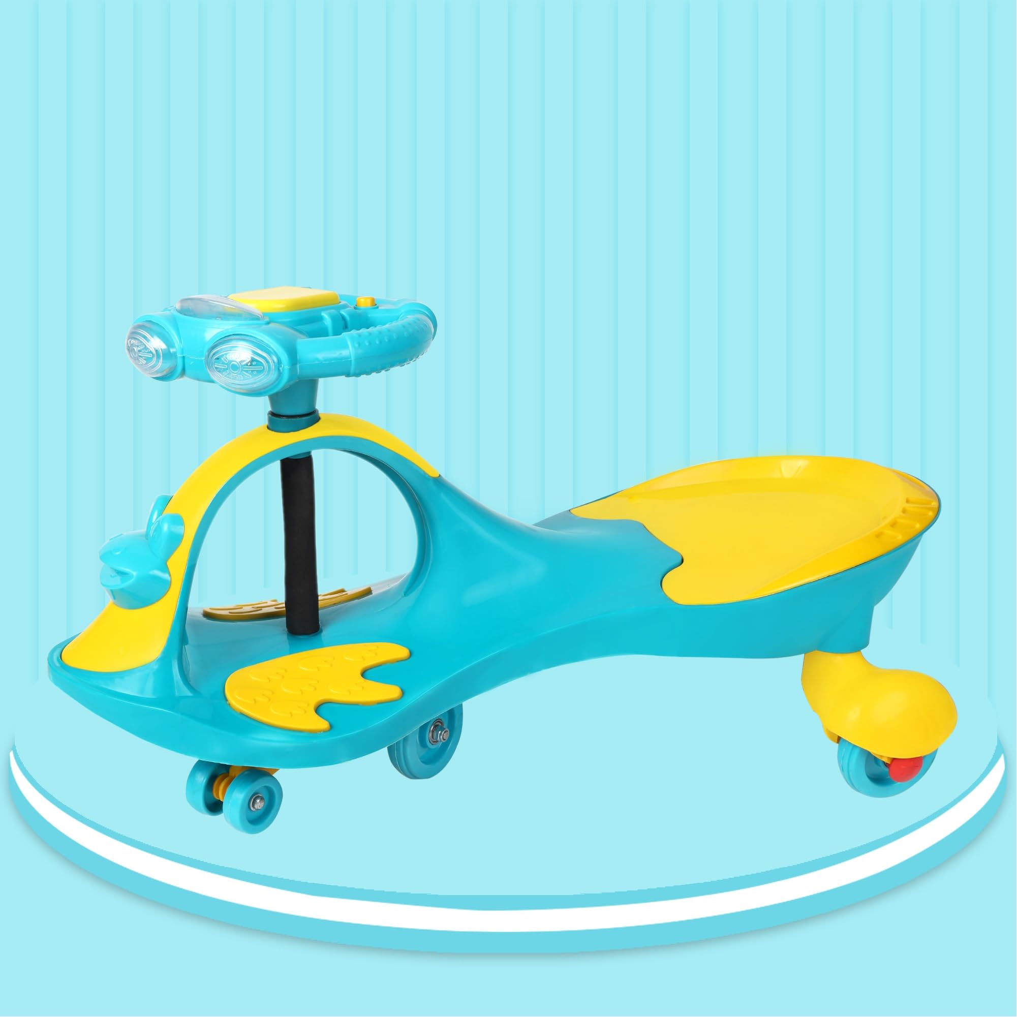 BABY SMILE Frog Swing Baby Cars for Kids | Ride On Toy Car for Kids, Baby | Ride On Car Toy (Green) (B0DB5ZSR8X) Amazon Price History, Amazon Price Tracker