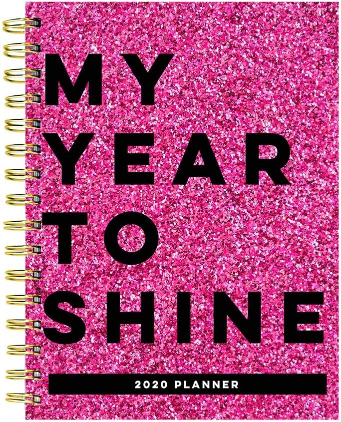 2020 My Year to Shine Medium Weekly Monthly Planner