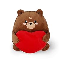 Legami – Peluche Plush Super Soft!, Tema Teddy Bear, Formato Mini, con Carta d’Identità personalizzabile, Sta in Piedi da Solo, 14x15x12 cm