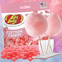 Vista 4 de Needzo Jelly Bean - Frijoles de algodón con sabor a caramelo, caramelo masticable gourmet con temática de carnaval rosa para niños o niñas, dulces