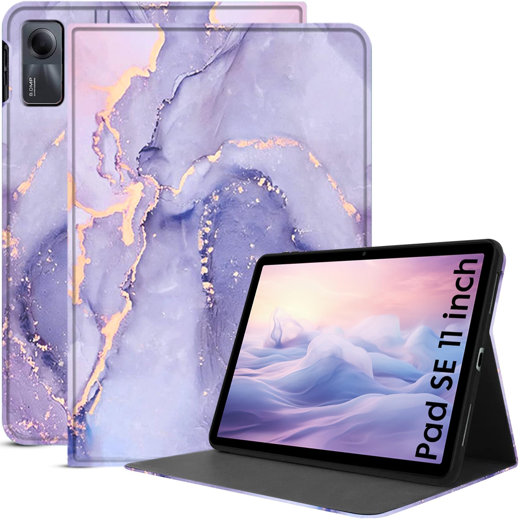 Robustrion Cover for Redmi Pad SE 11 inch Cover Case, Folio Cover Case for Redmi Pad SE 11 inch Tablet [Auto Sleep/Wake Support] - Hippy (B0D2CPQXCW) Amazon Price History, Amazon Price Tracker