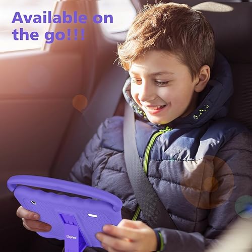 Miniatura 6 de Tableta infantil de 7 pulgadas para niños de edición para niños con doble cámara WiFi, tableta para niños pequeños de 32 GB Android con controles