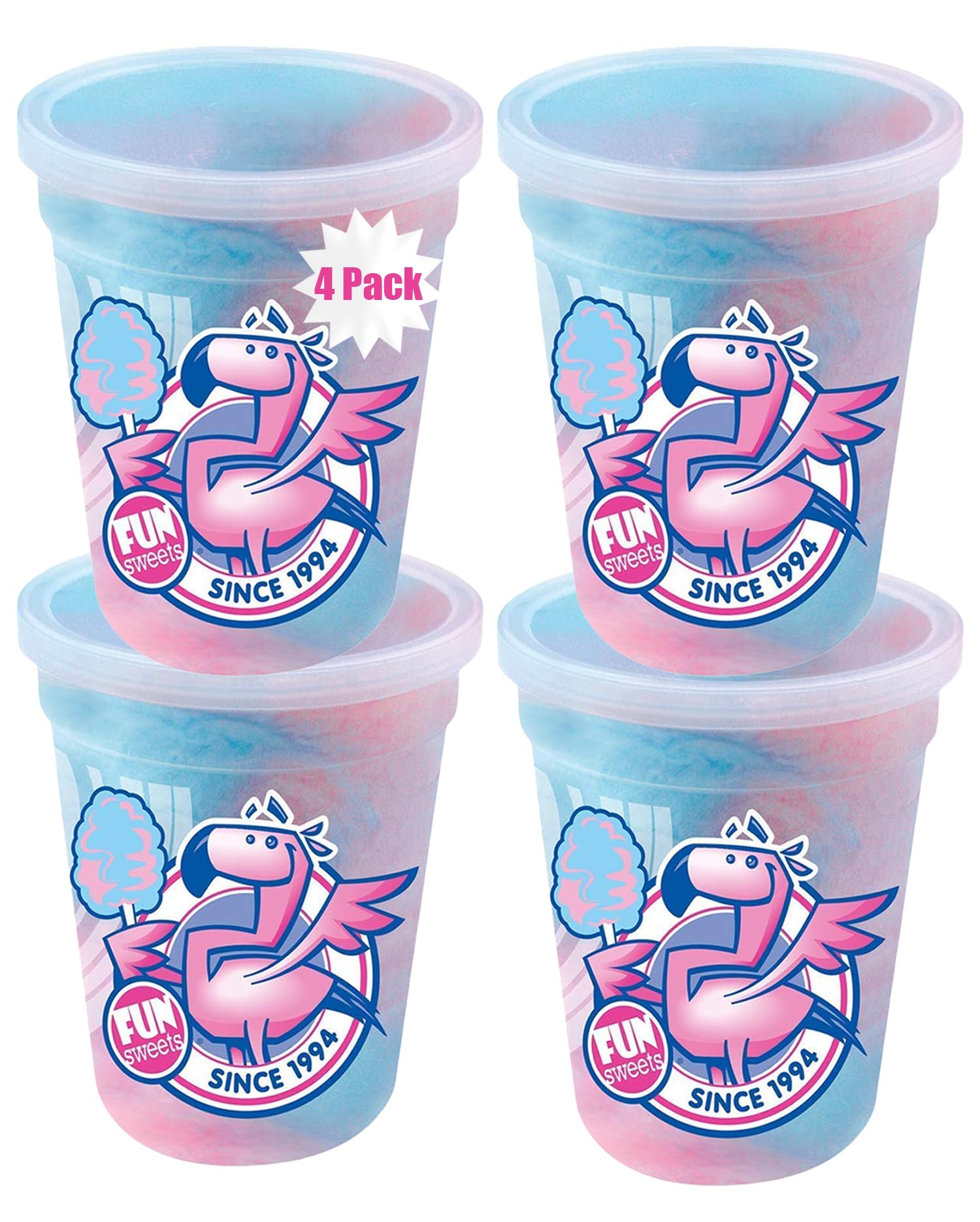 Amazon.com : Fun Sweets Cotton Candy 4-Pack - Blue Raspberry and Cherry Swirl Flavor CottonCandy in 1.5 oz Tubs - Individual Carnival Cotton Candy Tubs : Grocery & Gourmet Food Amazon.com : Fun Sweets Cotton Candy 4-Pack - Blue Raspberry and Cherry Swirl Flavor CottonCandy in 1.5 oz Tubs - Individual Carnival Cotton Candy Tubs : Grocery & Gourmet Food