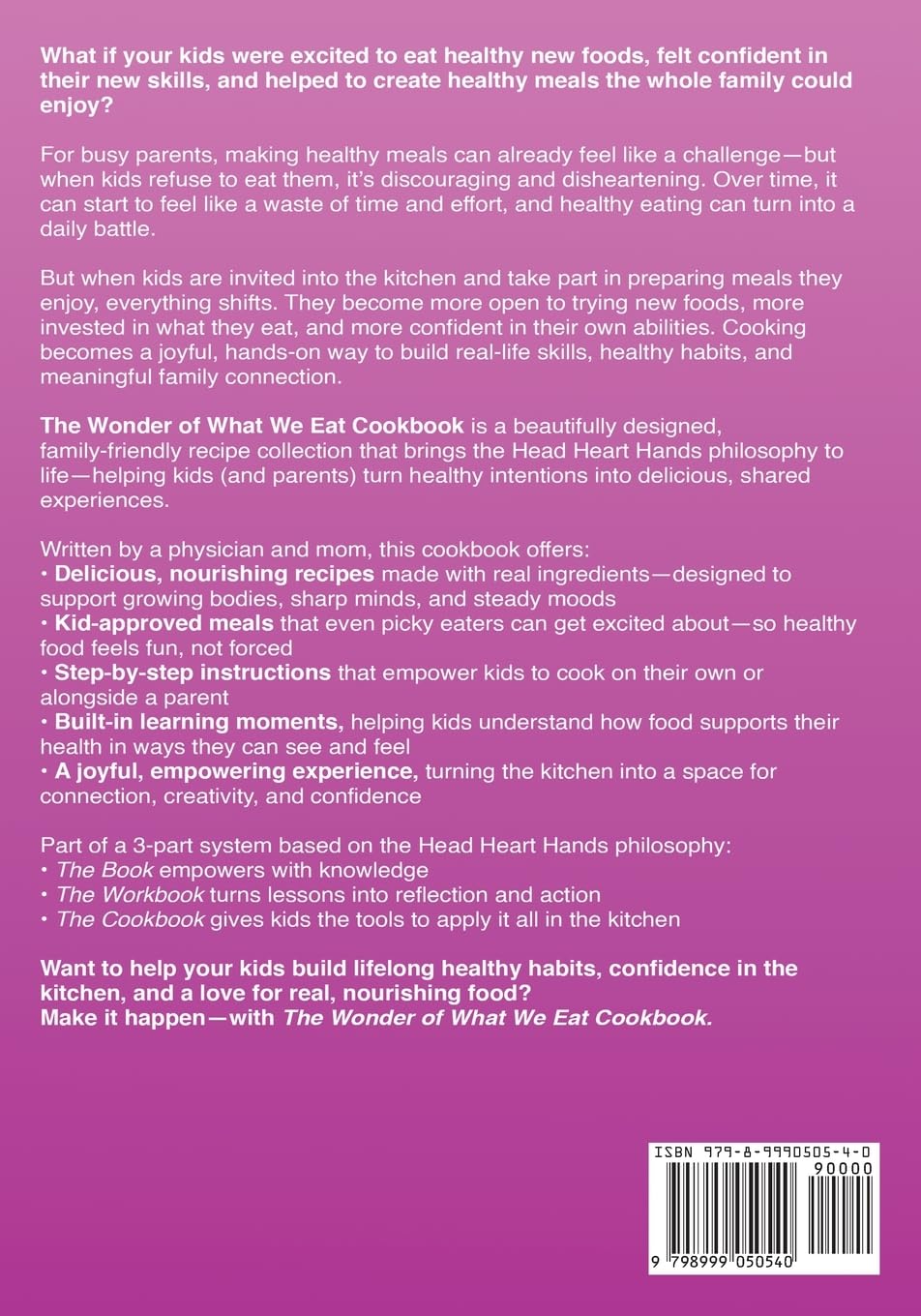 The Wonder of What We Eat Cookbook: Fun, Healthy Recipes Kids Can Cook and Love — To Build Healthy Habits, Confidence, and Joyful Family Meals      Paperback – November 16, 2025