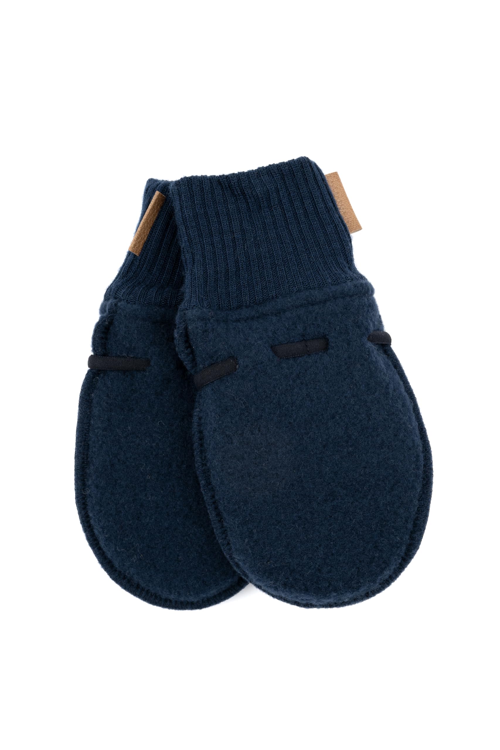 Mikk-line Guanti da bambino in lana – Blue Nights