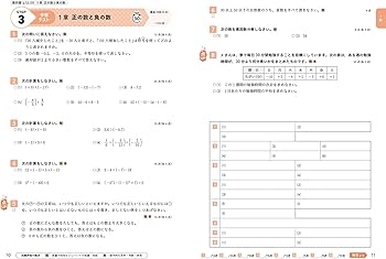 定期テスト ズバリよくでる 中学1年 数学 数研出版版(教科書完全対応