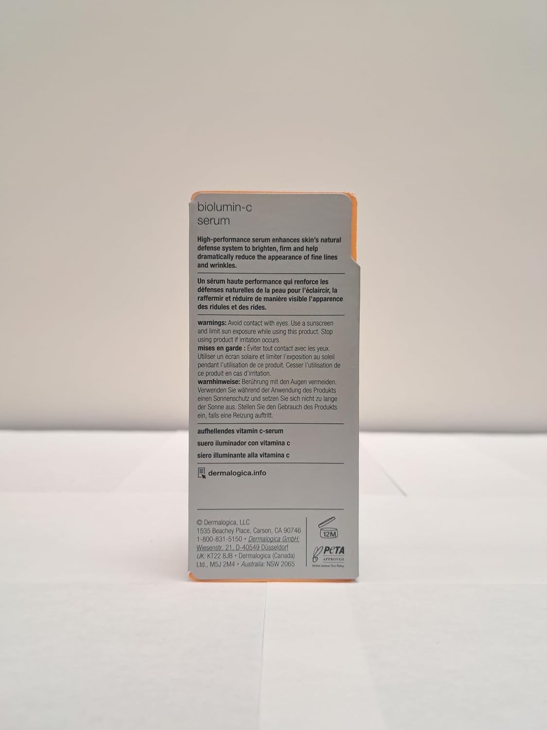 Dermalogica Biolumin-C Serum, Vitamin C Dark Spot Serum for Face with Peptide and AHA - Exfoliates and Reduces Unbalanced Pigmentation for Brighter, Firmer Skin - Image 12