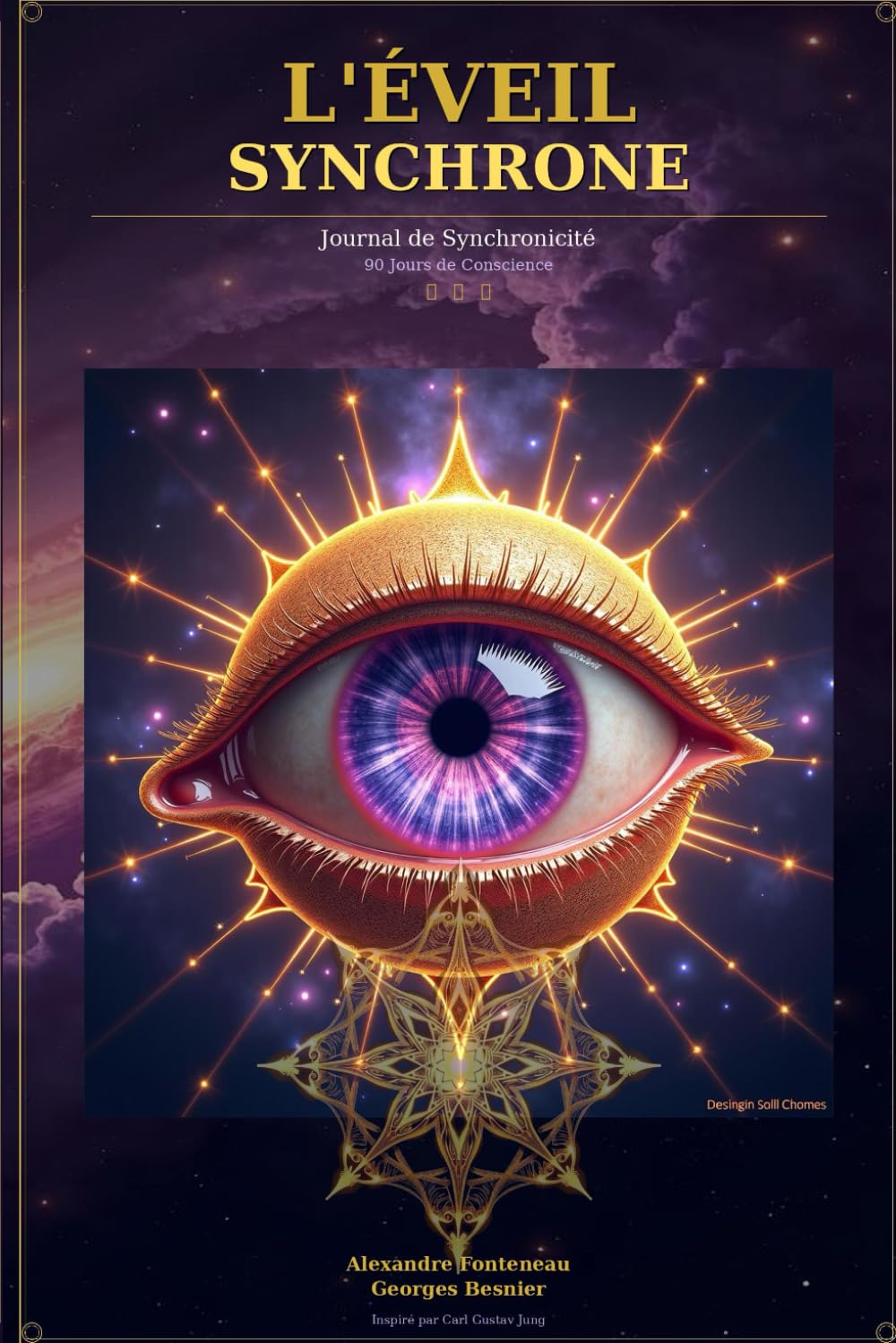 L'Éveil Synchrone : Journal de Synchronicité - 90 Jours de Conscience: Explorez les Coïncidences Significatives et Découvrez les Messages de l'Inconscient Collectif | Inspiré par Carl Jung