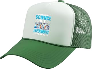 Gotta Have My Science Kit Experiments Science Teacher Trucker Hat with Adjustable Mesh Back