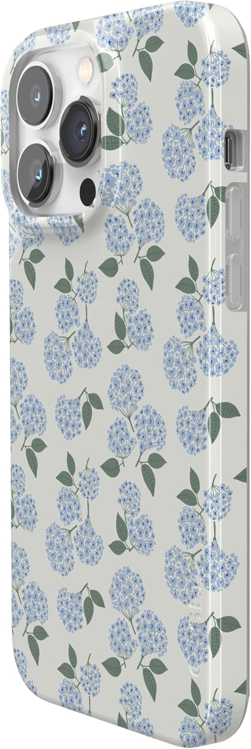 Casely iPhone 14 Pro Case | Nantucket Cottage | Blue Hydrangea | Compatible with MagSafe | Classic Ultra Slim Design - Image 7