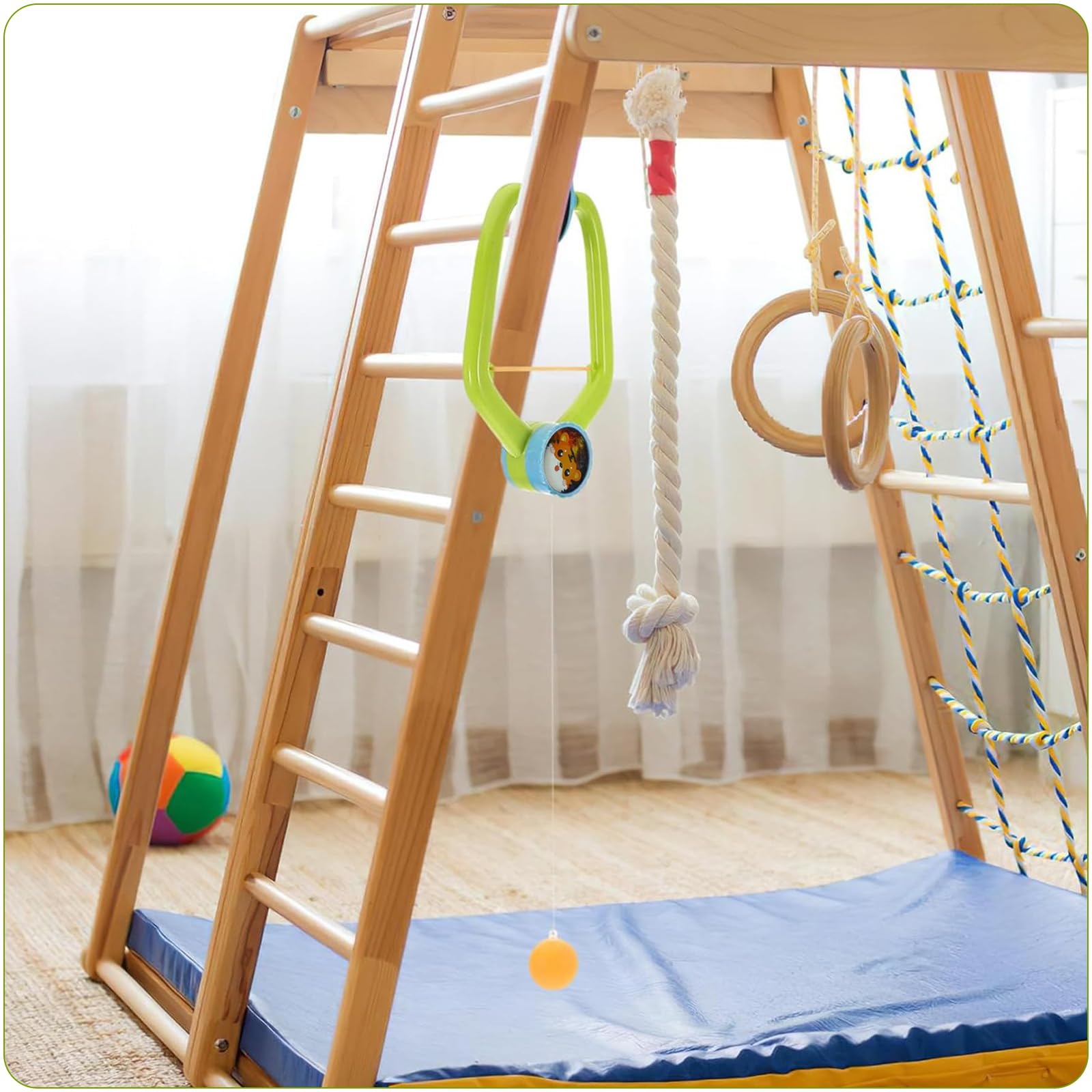 Set di Allenatore da Ping Pong, Ginnico da Set Ping Pong Indoor Hanging Regolabile, Allenamento per Sospeso, Door Game Accessori per Il Tennis da Tavolo