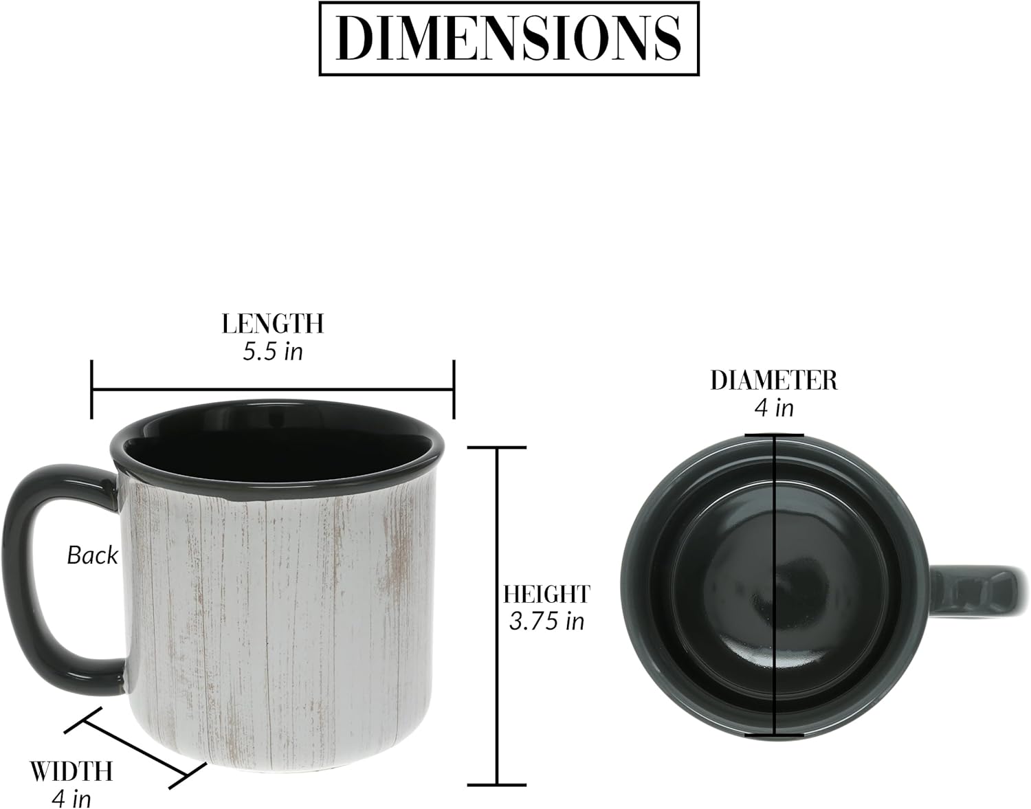 Pavilion Gift Company - Rest Relax Repeat - Moose - 17 Oz Coffee Mug Tea Cup Woodland Hiking Camping Cabin Woods Lodge Gift Outdoorsy Present - Image 5