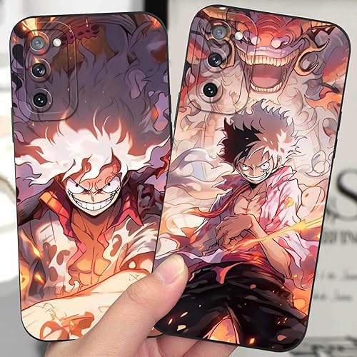 Miniatura 7 de 2 fundas de teléfono de anime para Samsung Galaxy S20 FE de 6.5 pulgadas, fundas de estética con estampado de manga, diseño de dibujos animados de