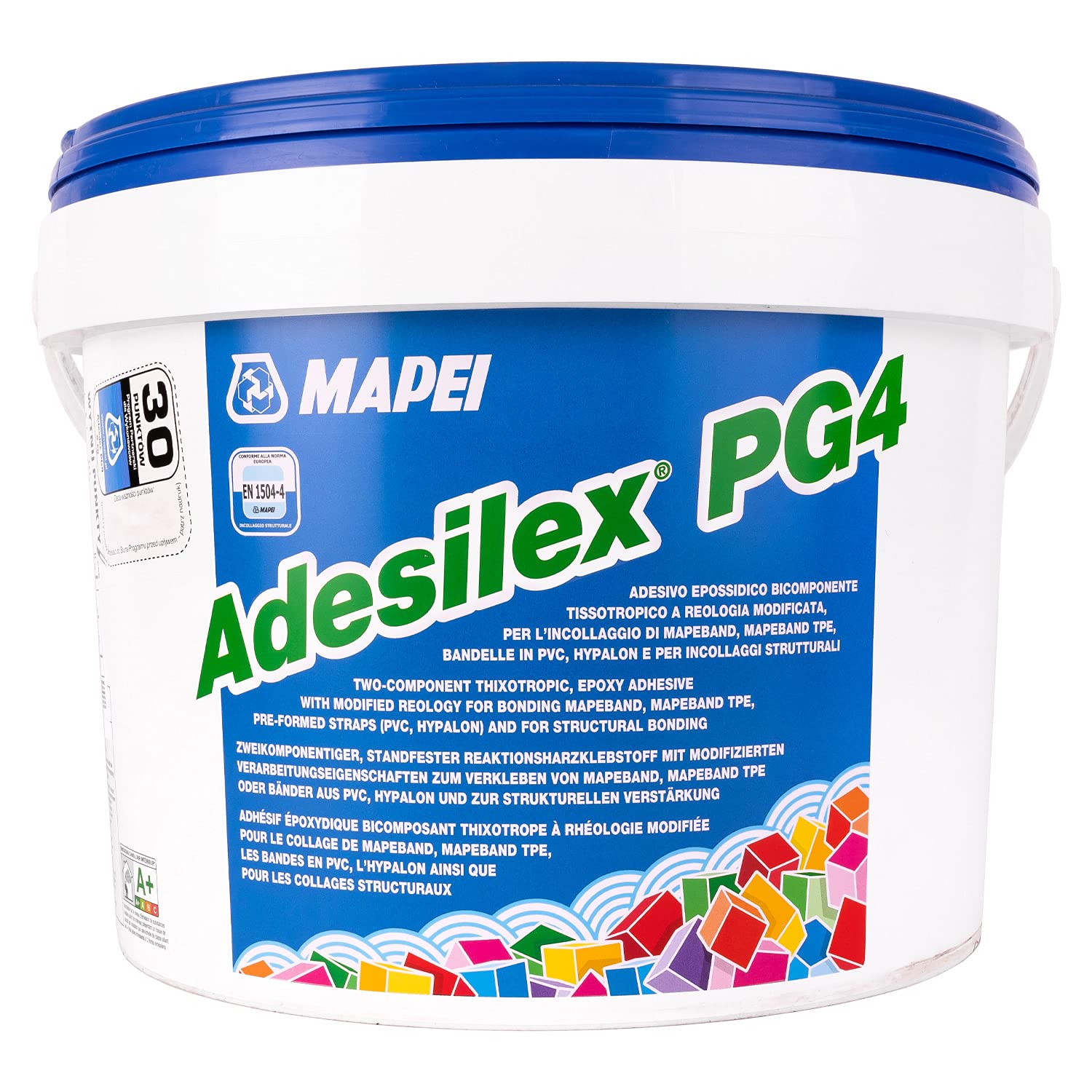 Epoksydowy klej do połączeń konstrukcyjnych oraz do wklejania taśm MAPEI ADESILEX PG4 A+B 6kg