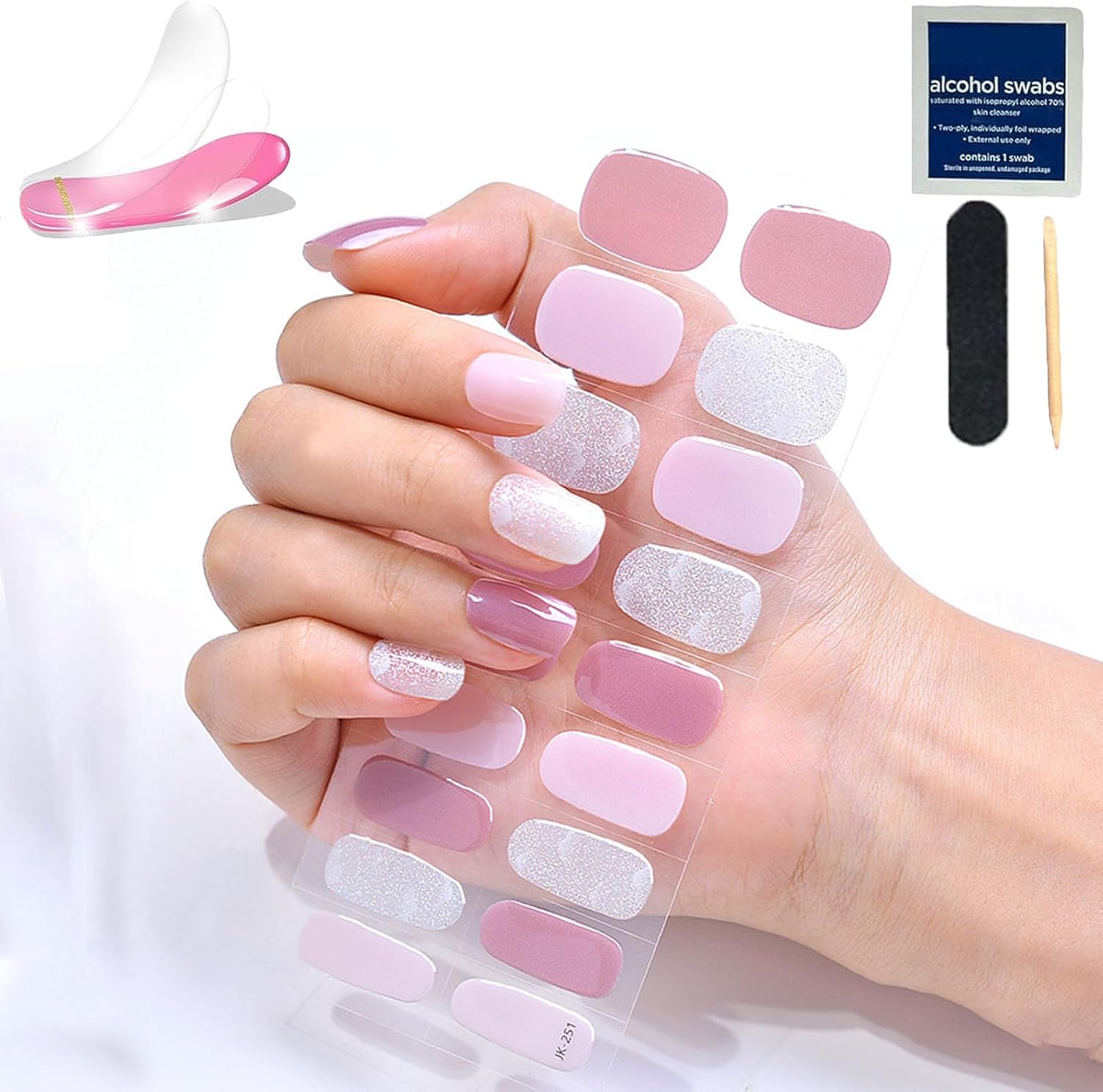 Uvnailz Gel Nail Stickers, Uv Nails Gel Nail Stickers