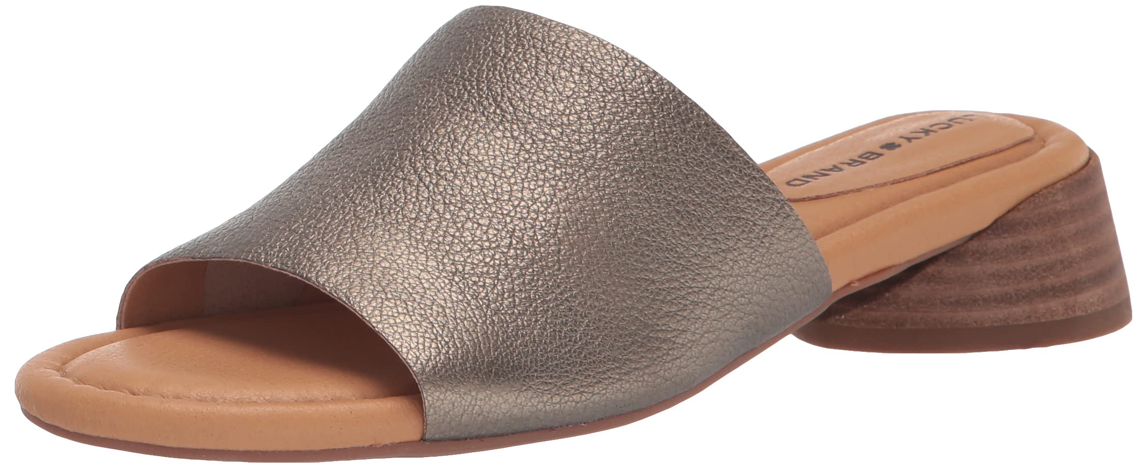 Lucky Brand Women's Raffy Heeled Slide Sandal