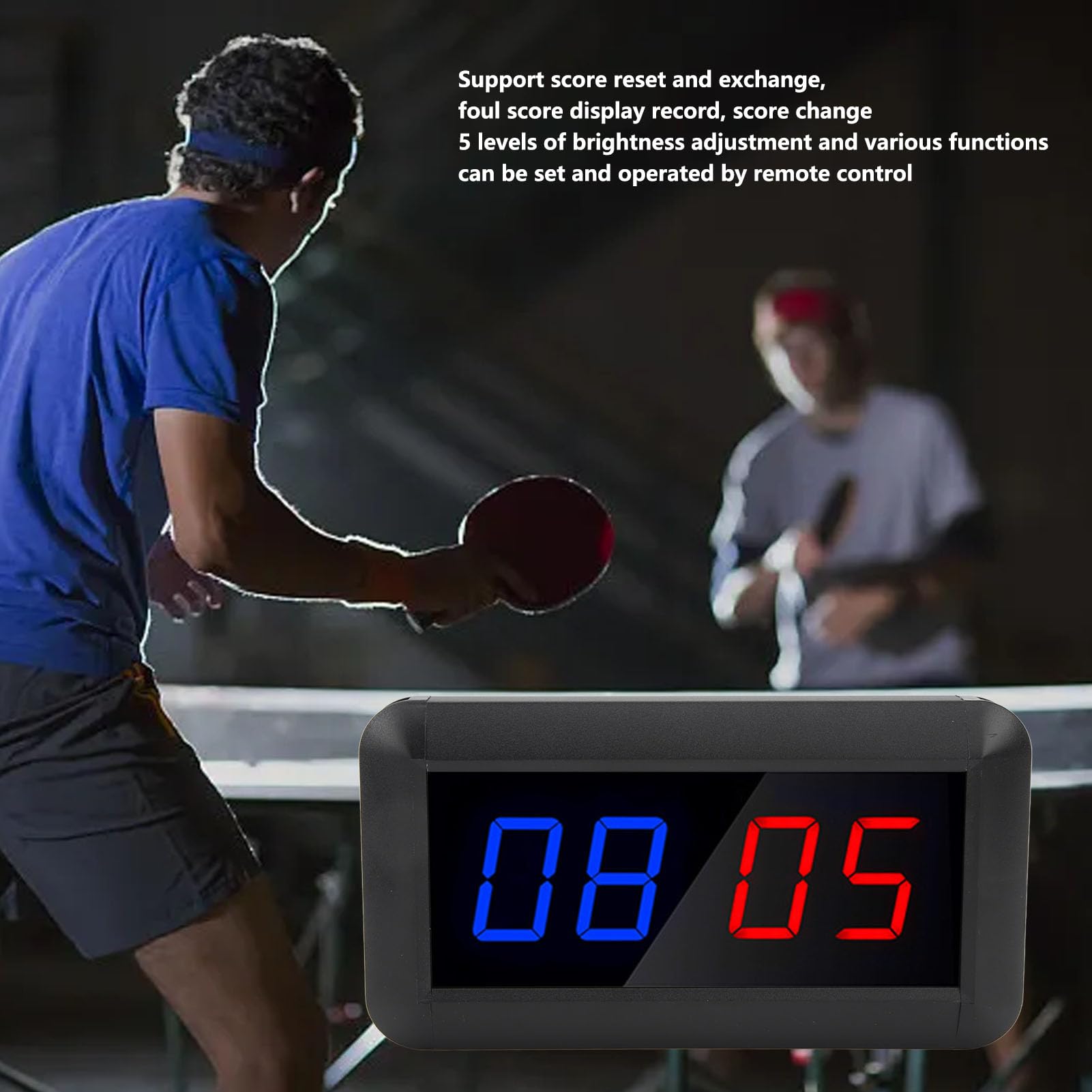 Rockible Sport Punktezähler - Manuelle Anzeigetafel Für Billard, Basketball & Mehr