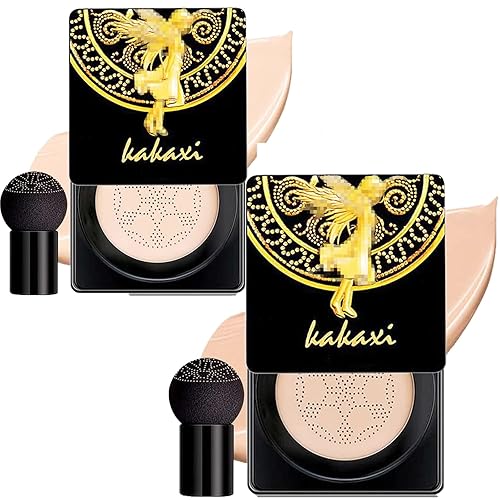 HABOHUSE Nuevo Kakaxi - Cojín de aire con cabeza de hongo Cc, Heykomi Air Cushion Cc Cream, Heykomi Cc Cream, Heykomi New Mushroom Head Air Cushion