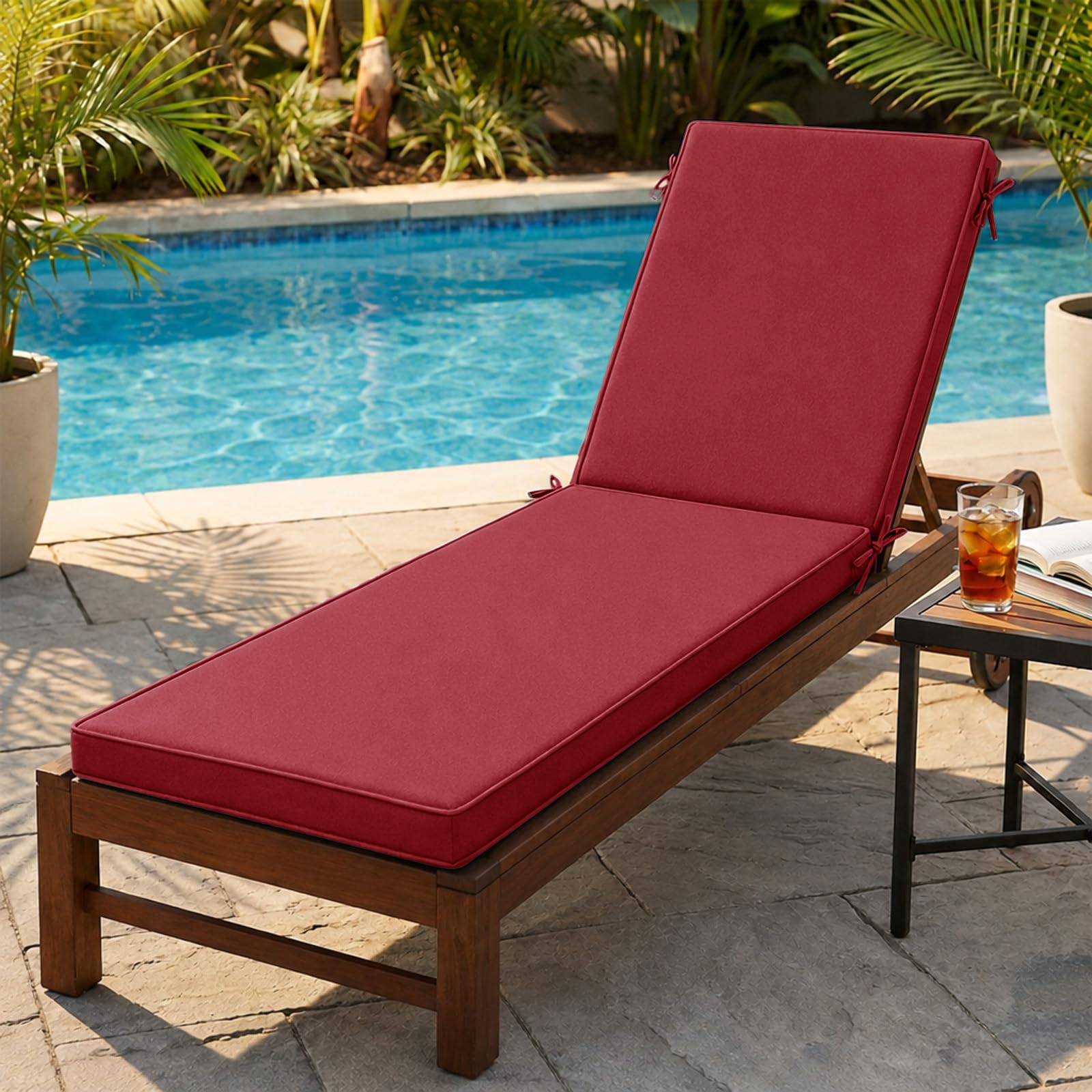 Waterproof sun lounger cushion,Sun Lounger Cushion Replacement Cushions