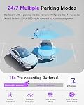 Vantrue New S1 PRO MAX 4K+2.5K front and rear dash camera, ADAS/BSD, HDR 2-channel dash camera, dual STARVIS 2 camera, PlatePix night vision, WiFi & GPS, voice control, 24/7 parking mode, 1TB max (RC18)