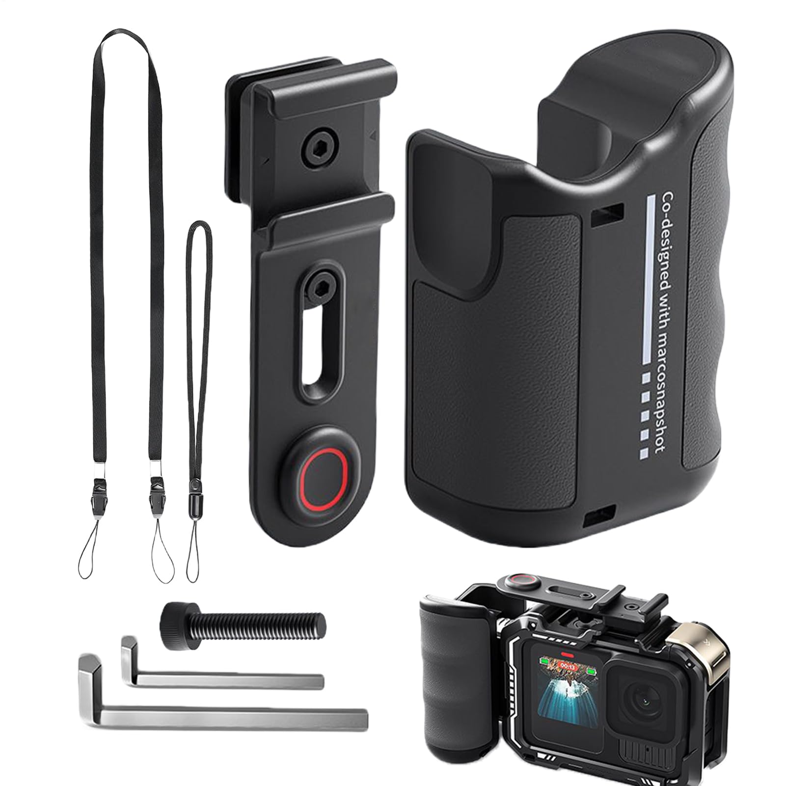 Impugnatura A Manico Fotocamera Gimbal Portatile e Supporto Digitale per | Supporto di Posizionamento Fotocamera Per Selfie E Vlog Quotidiani All'Aperto In Strada Uomo Donna