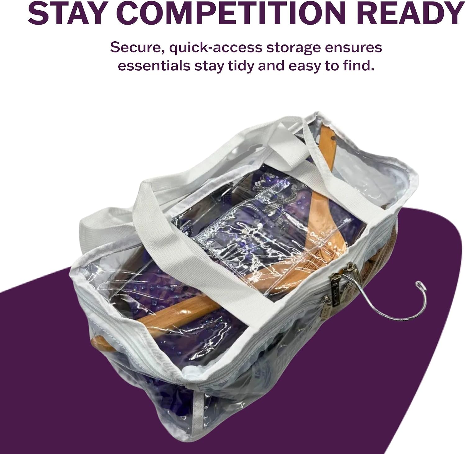 Dream Duffel Medium Garment Cubes, Costume & Accessory Storage with Multiple Pockets, Space-Saving Organiser for Dance & Travel, 3-Pack