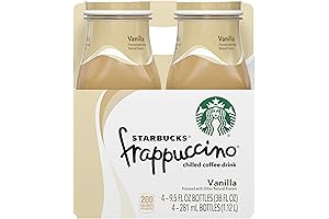 Starbucks Vanilla Iced Coffee Frappuccino (4-Pack)