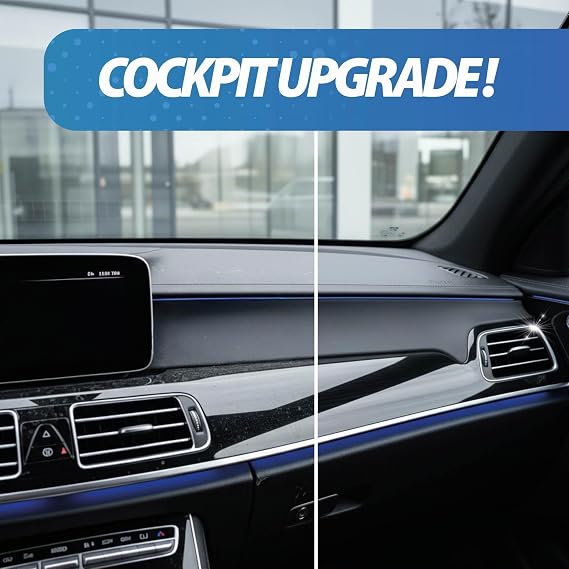 detailmate Koch Chemie Refresh Cockpit Care Set 0.5 L Sponge Applicator Soft + Microfibre Cloth Interior Cleaning