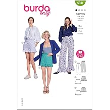 Burda Style 5631 Sewing Pattern for Misses Pants