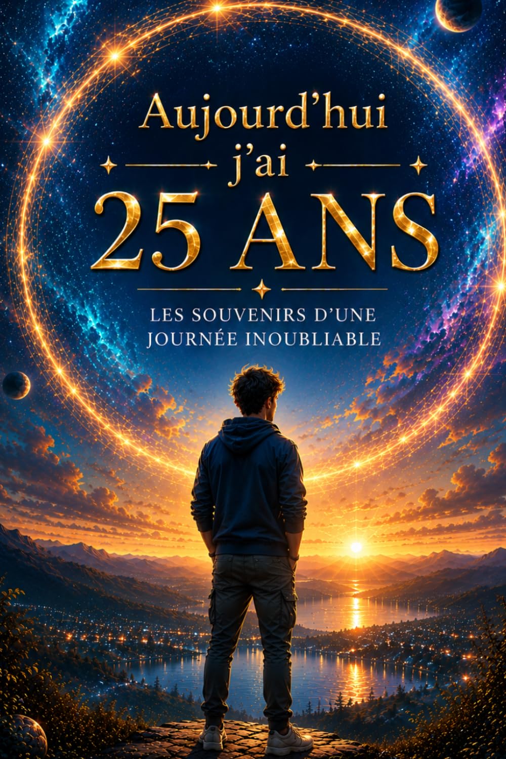 Livre d'Or 25 Ans Homme : Souvenirs d'un anniversaire inoubliable: Messages, photos et souvenirs à partager pour célébrer un anniversaire marquant