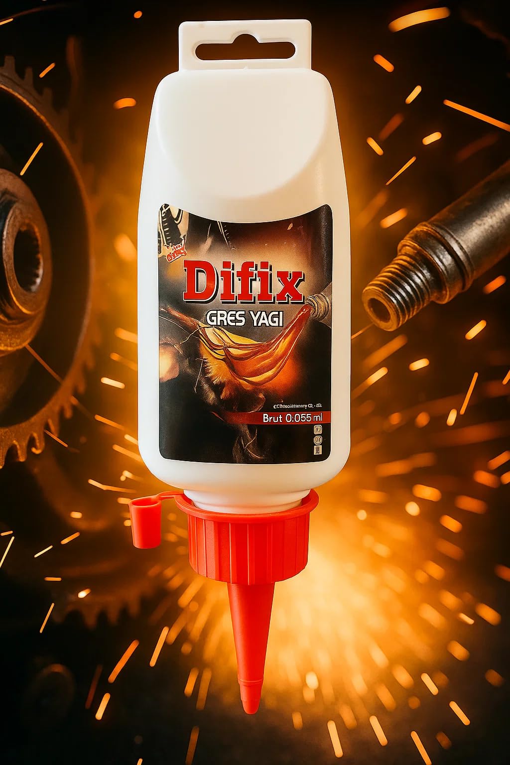 Proalet Difix Sarı Tüp Gres Yağı, 50 gr, Yüksek Viskoziteli, Makine, Endüstriyel, Aşınma Önleyici, Rulman ve Zinrcir Yağlayıcı, Pratik Kullanım