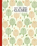 Dots And Boxes Game: Tree And Bird Cover Dots And Boxes Game, A Classic Strategy Game - Large and Small Playing Squares, 120 Pages, size 8