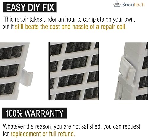 Miniatura 6 de Lifetime W10311524 - Filtro de aire para refrigerador de Seentech - Compatible con Whirlpool, refrigeradores Kenmore - Reemplaza AIR1, 2319308,