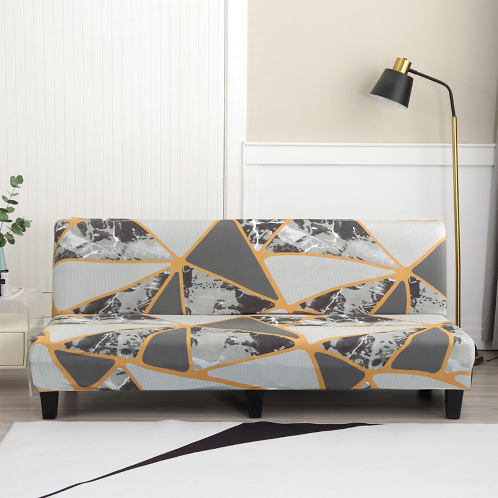 Housse de lit amovible pour transformer le futon du salon en clic-clac