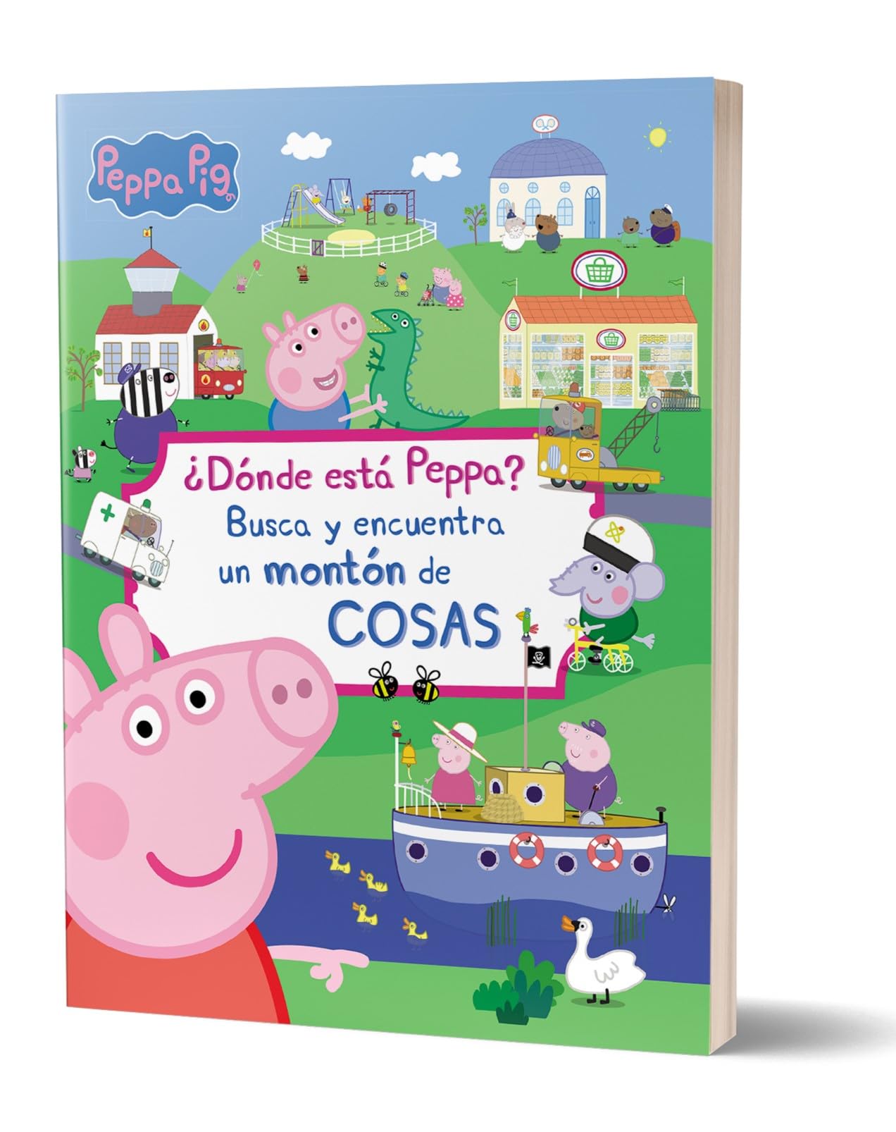 Peppa Pig. Libro juguete - ¿Dónde está Peppa?: Busca y encuentra un montón de cosas