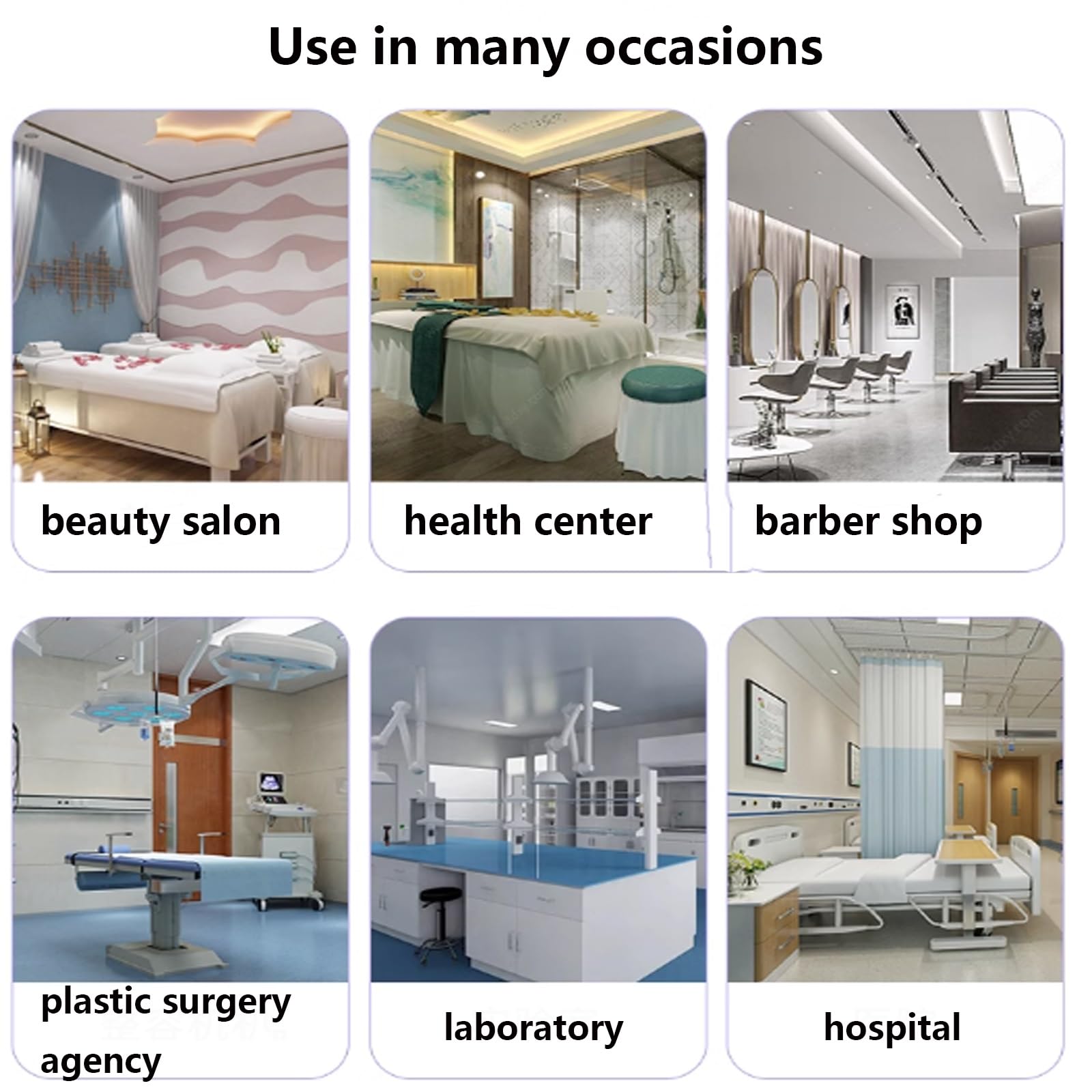 Profesjonalny Wózek Do Spa, Wytrzymały Wózek Dla Kosmetyczki, Tacka Do Przechowywania Narzędzi Kosmetycznych, Wózek Do Salonu Fryzjerskiego, Wózek Na Akcesoria Spa, Wózek Z Kółkami, Biały