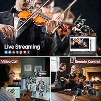 Vista 5 de 8K Video Camera Camcorder 88MP UHD WiFi Vlogging Cameras for YouTube 18X Digital Zoom IR Night Vision 3.0''Touch Screen Camera with 32GB Card