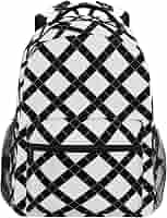 Amazon.com | OSYWENRY Grid Black and White Checkered Kids School