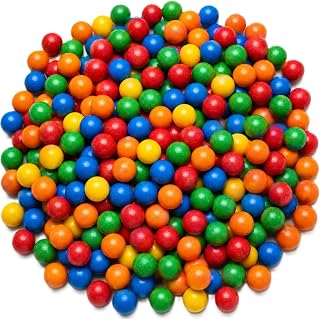 Extreme Sour FIlled Gumballs 1 lb 1" Tangy Gumballs with Sour Powder Inside