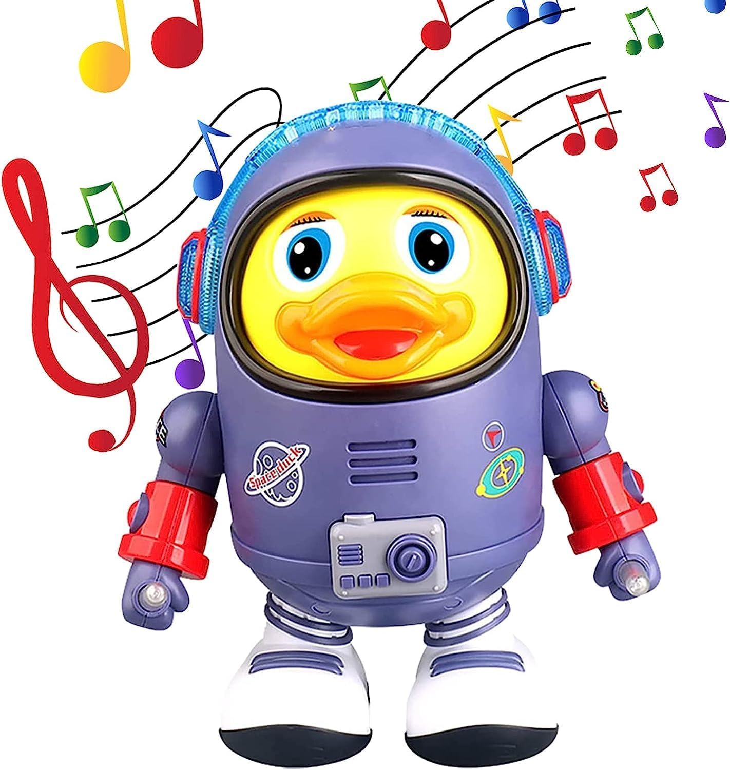 Buy Gooyo GY-3018 Dancing Space Duck Toy with Vibrant Light Effect ...