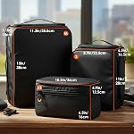 TARION Padded Camera Insert Bag - Protective Framed DSLR Inner Case Organizer - Fits 1 Camera and 2 Lenses - Removable Lid Compatible for DSLR SLR Mirrorless Cameras ShellCore XS | Fits 1 Camera and 2 Lenses - Removable Lid Compatible for DSLR SLR Mi