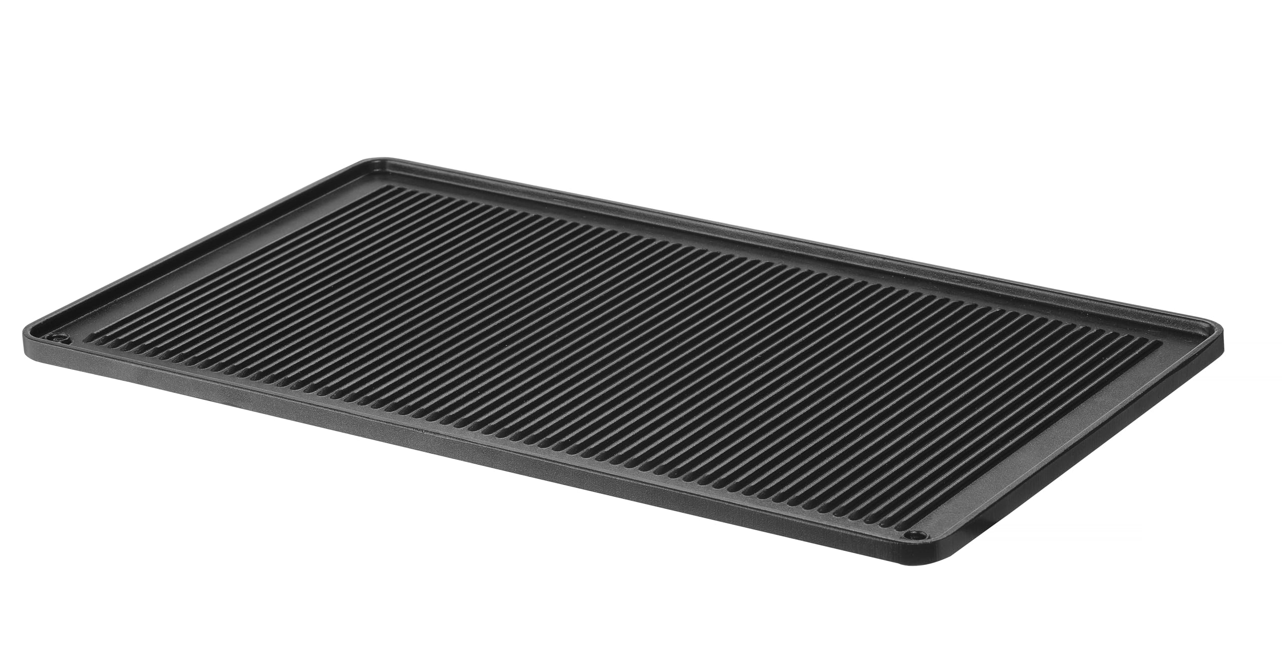 HENDI Piastra griglia GN 1/1, rigata, CONVECTOMAT, piastra per grigliare, grillplate, barbecue, per forni, rivestimento antiaderente in PTFE, resiste fino a 200°C, 530x325x(H)15mm, alluminio