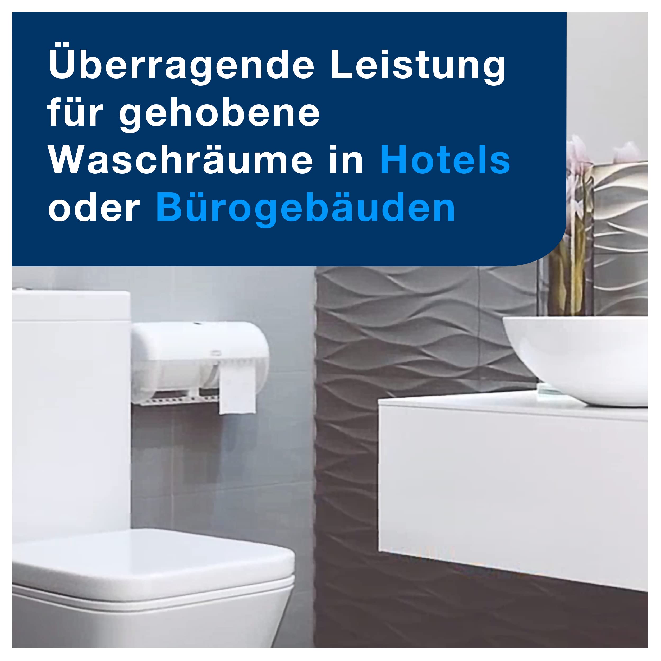 Tork extra weiches Kleinrollen Toilettenpapier Weiß T4, Premium, 4‑lagig, 42 × 153 Blatt, 110405