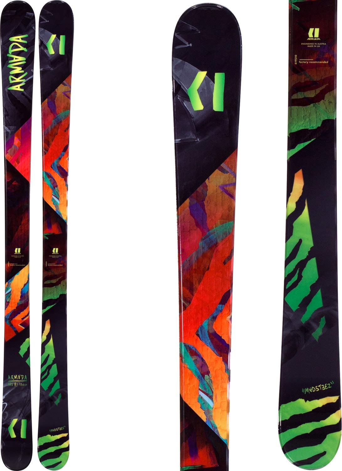 2019 Armada ARV 84 Junior Skis (156)