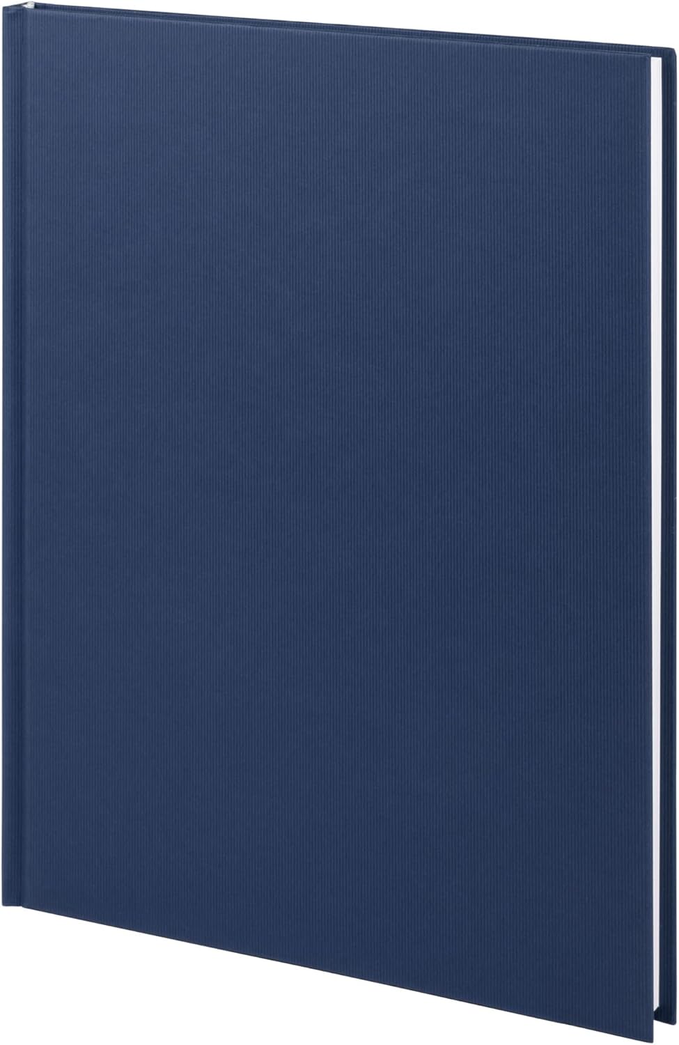 Rössler Soho A4 Perfect Bound Plain Notebook with 192 Pages - Navy Blue