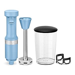 KitchenAid Variable Speed Corded Hand Blender KHBV53, Blue Velvet