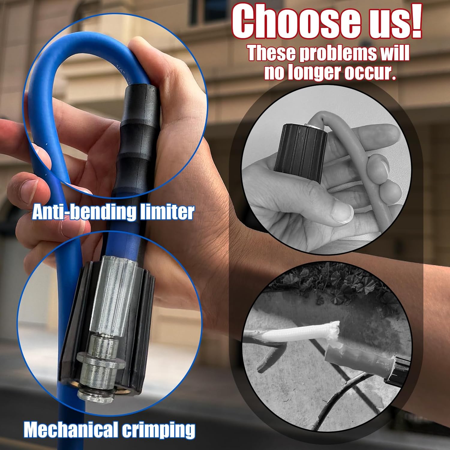 Unleash the Power: Kink Resistant 50FT Pressure Washer Hose Review