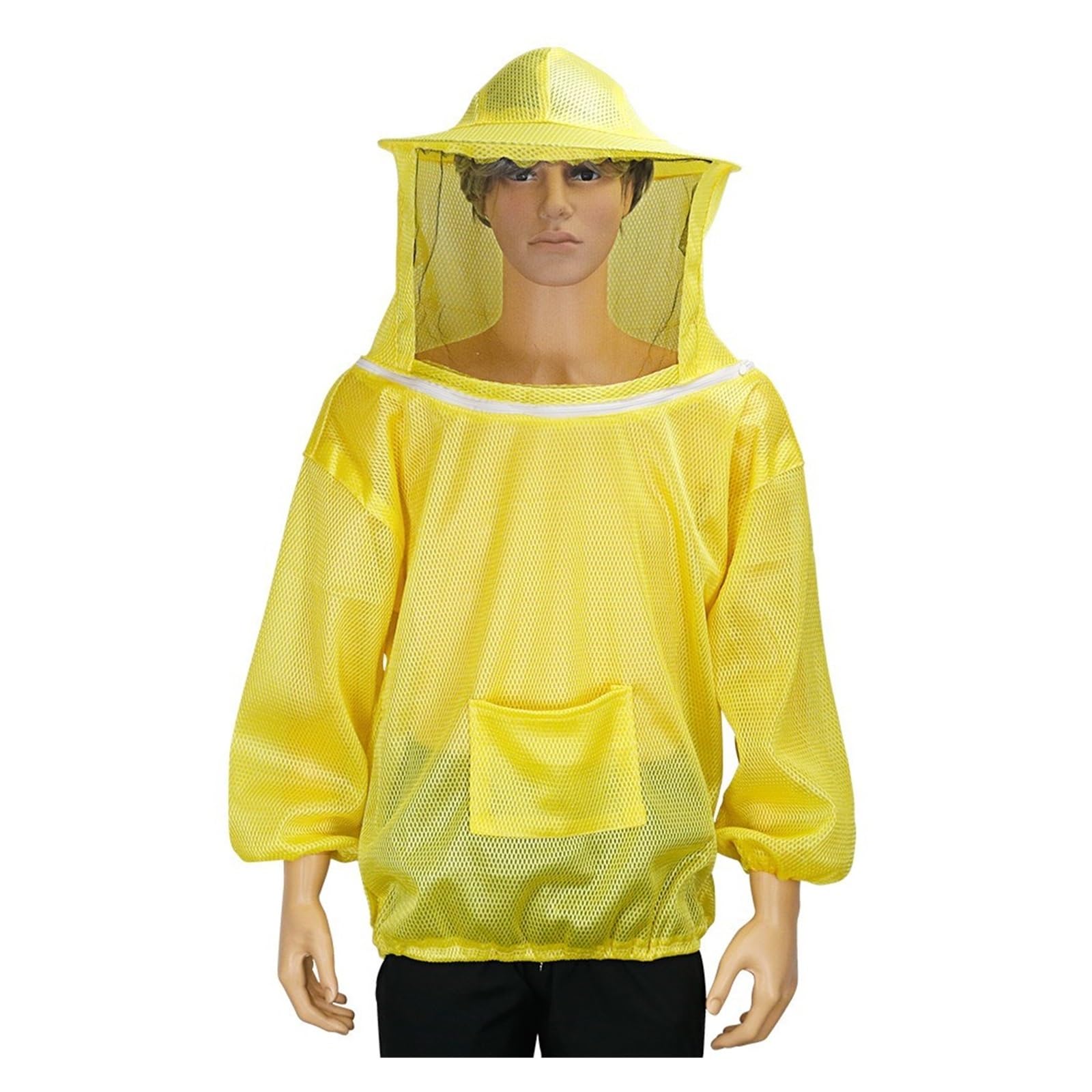 Beekeeping Ventilate Clothes Protective Clothing Colorful Jacket Suit Bee Hive Tools for Beekeeper(Giallo)