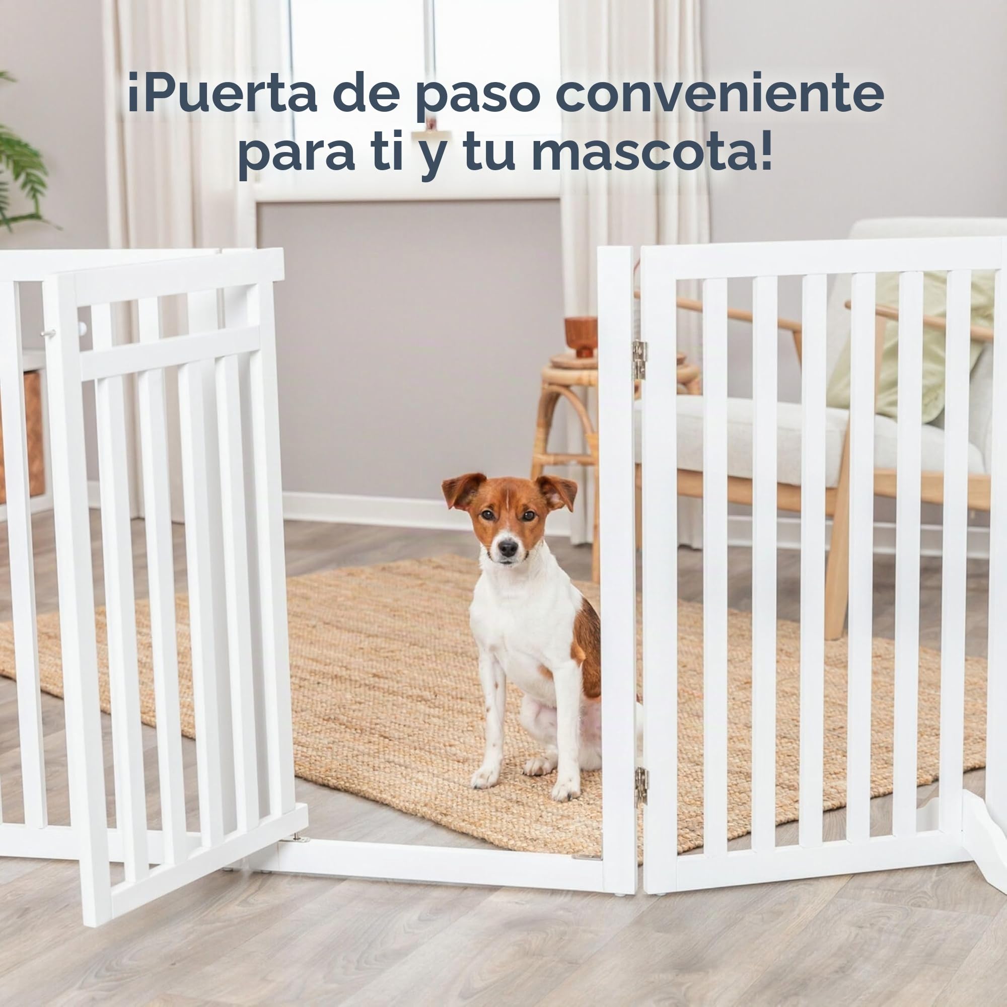 TRIXIE Barrera con puerta para Perros
