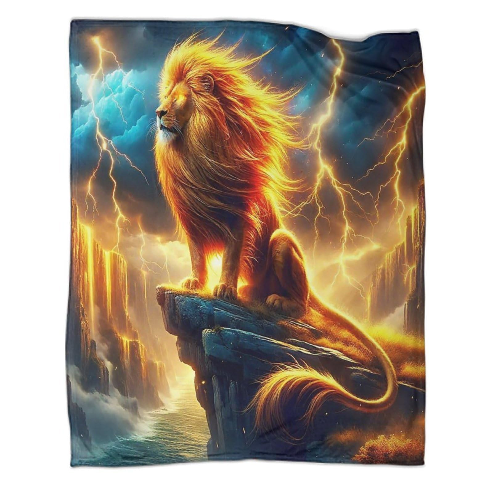 Couverture fantaisie prairie africaine flanelle 3D, cadeau parfait de voyage pour fille et garçon